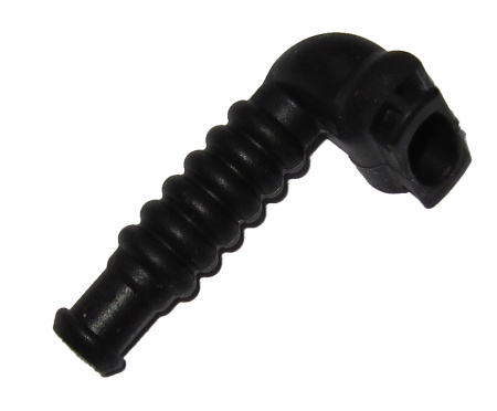 Protective boot for 3 - 4 pole Jetronic and Compact series connectors, 90 deg up/down (Bosch 1928300531)