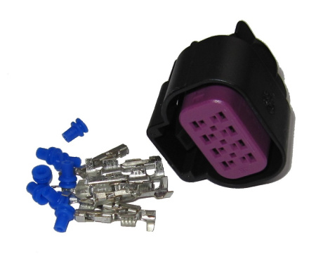 8 pole connector set, Delphi GT150, 0.5 - 1.5 mm2