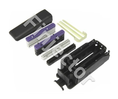 KKS MLK 1.2, 96 pole connector set, Female terminals, Plug-type 
