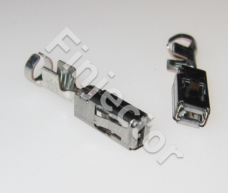 MCP 2.8 Female terminal for wire size 1.5 - 2.5 mm2, tin plated