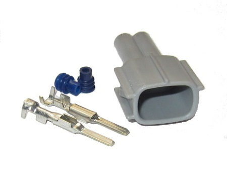 2 pole mating connector set for injector connector, Toyota type