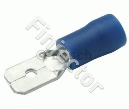 LATTALIITIN 6.3 mm, sininen. Täysi pakkaus = 100 kpl (Bosch 8784480011)