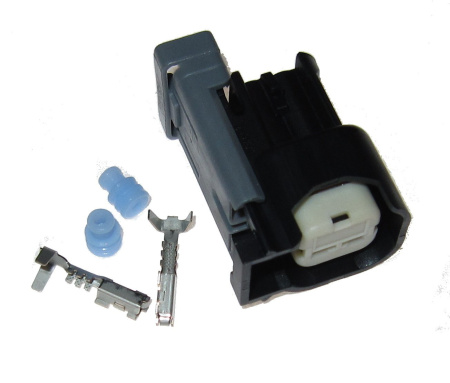 USCAR tyyppinen liitinsarja EV6 / EV14 suuttimiin. (USCAR-SET-2)