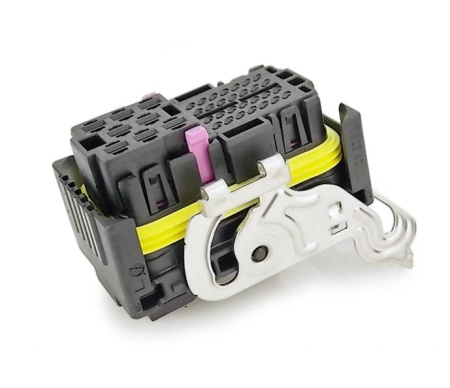36 pole contact housing, BDK 2.8 (8 pcs) + BMK 0.6 (28 pcs) Code 0 / Exit right ( Bosch 1928404199)