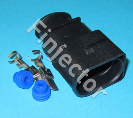 2-napainen naarasliitinsarja, 2.5-4.0 mm2 (1J0973852-SET-2)