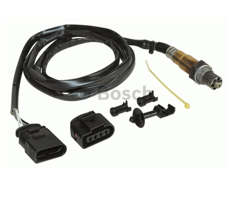 OXYGEN SENSOR, universal with connector, genuine Bosch