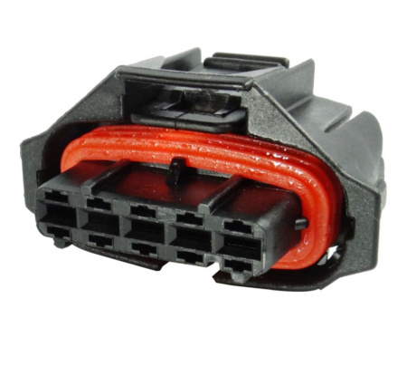 5 pole Compact connector 1.1m, Code 1, covered (Bosch 1928403738)
