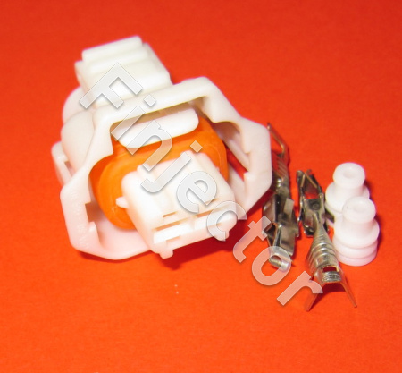 Compact connector  SET; 2-way, JPT 1.5 - 2.5 mm2, with moulded protective wall