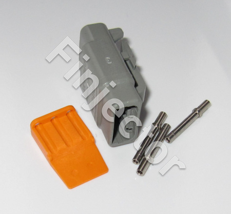 Deutsch DTM 3-napainen urosliitinsarja, 0.2-0.5 mm2
