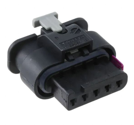 5 Pole Receptacle, AMP MCON 1.2 Series Socket Housing (1-1670921-1)