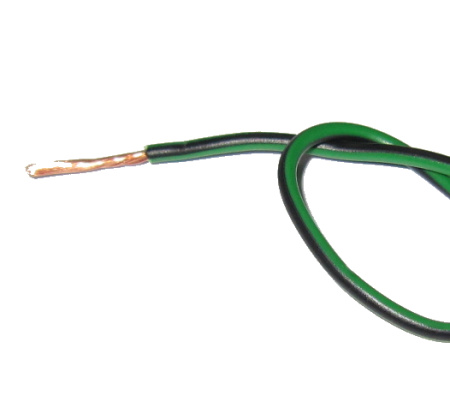 Autocable 1.5 mm² green-black (full reel=100m)