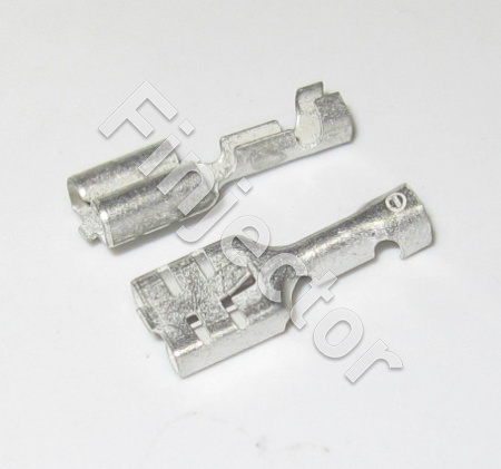 Crimp Connector 6.3 mm, 0.5-1.0mm², with lock tab (box=100 pcs)