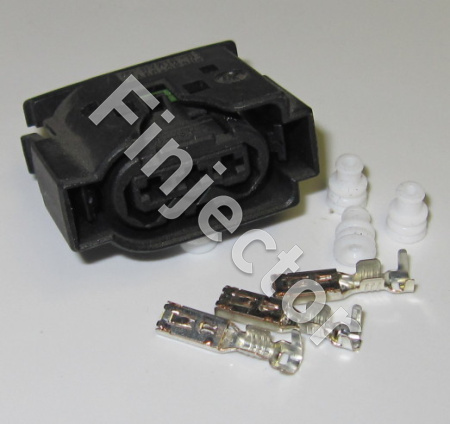 KKS SLK 2,8 ELA, 3 pole connector SET, 1- 2.5 mm², Code A Clip r+l, Standard BMW
