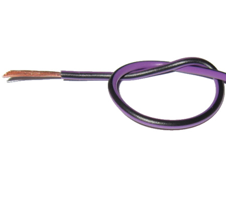 Autocable 0.75mm² lilac-black (full reel=100m)