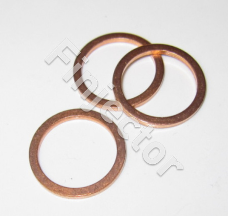 COPPER JOINT RING 14X18