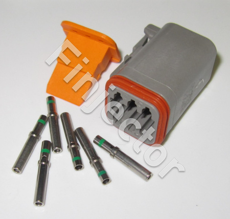 Deutsch DT 6-napainen urosliitinsarja, 1-2 mm2