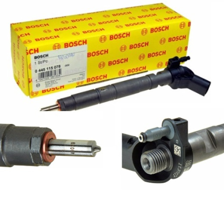 Common Rail Injector, NEW, (Bosch 0445115078), AUDI piezo