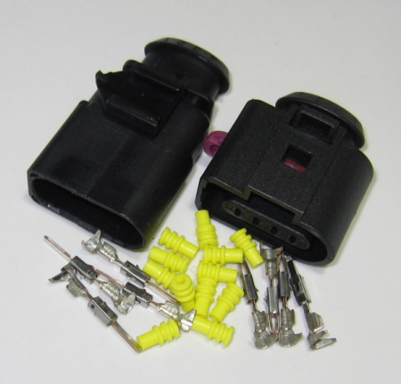 4 pole waterproof connector PAIR, 0.5 - 1.0 mm2 JMT