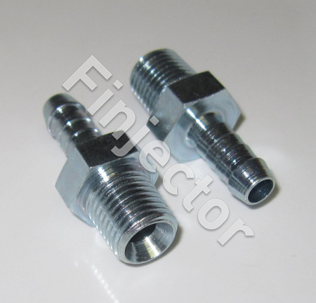 Letkunippa ulkokierteellä 7-8 mm letkulle, kierre 1/4" - 18 NPTF (8077.0600)