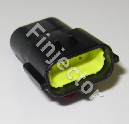 3 pole male connector, Sumitomo/YAZAKI. Part number: ECO-MA-1