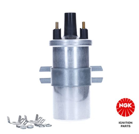  Ignition coil for electrical ignition, DIN connection, 0.7 Ohm