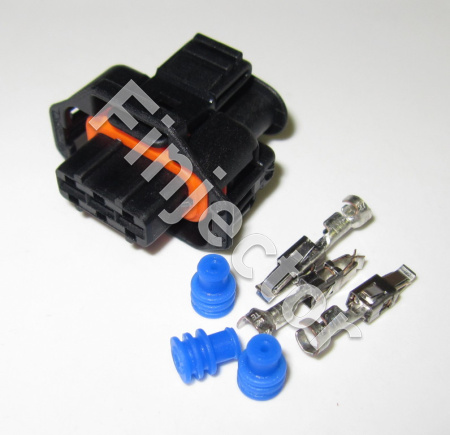 3 pole Compact connector  SET, 1.a, covered, JPT female 0.5 -1.0 mm2