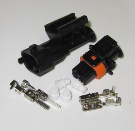 2-napainen Bosch Compact liitinpari johtokoolle 1.5 - 2.5 mm2 (JPT & BDK)