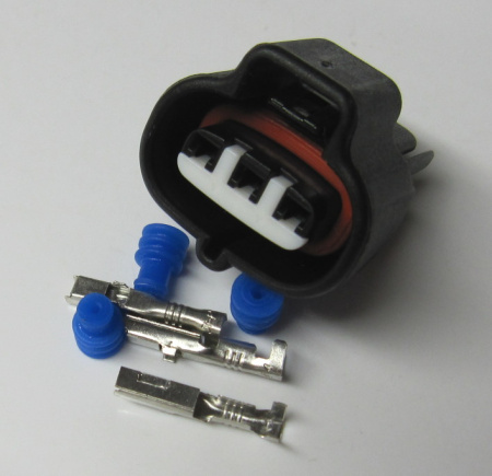 3 pole Denso (Sumitomo SL 2.2) type female connector SET