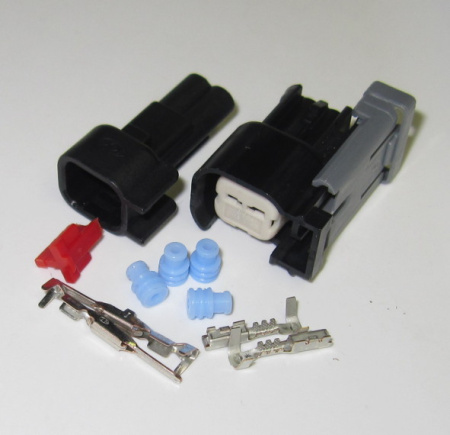 USCAR-tyyppinen liitinpari johtokoolle 0.5 - 1.0 mm2