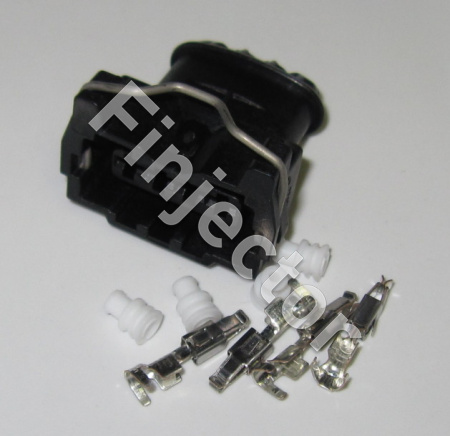 4-napainen Bosch Jetronic liitinsarja (1.5-2.5 mm2) pinneillä ja tiivisteillä
