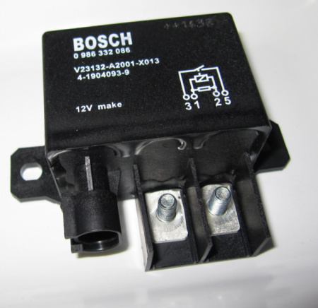 High current Bosch Power relay 12V / 100A, resistor, water proof