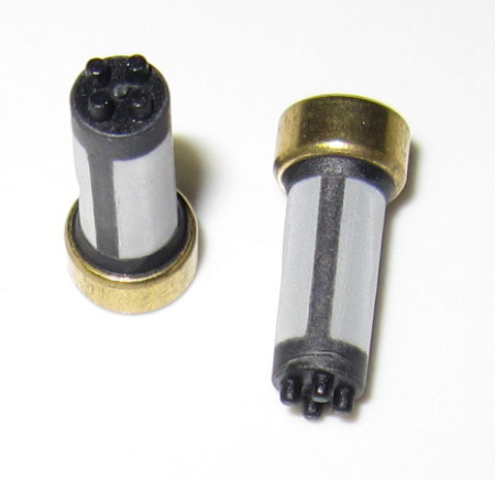 High flow filter for TOP adapters and Bosch EV1/ EV6 injectors