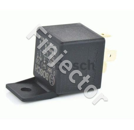 Change over relay 12V 30/20A, with holder, Bosch 0986AH0150