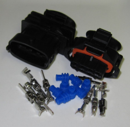 4 pole Compact connector pair for wire size 0.5 - 1.5 mm2 (JPT)