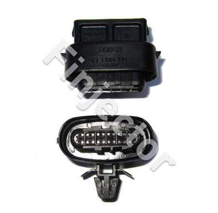 6-nap. liitin Bosch LSU 4.2 lambda-anturille  (065/066), Code 1 (Bosch 1928404016)