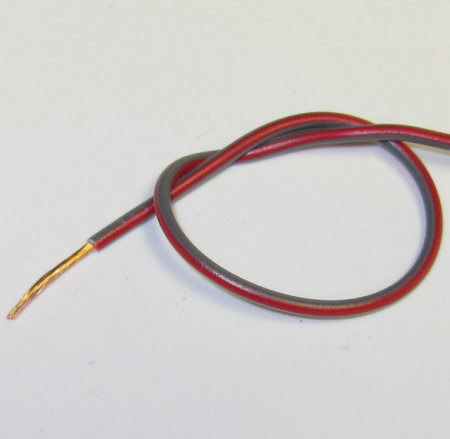 Autocable 0.75 mm² gray-red (full reel=100m)