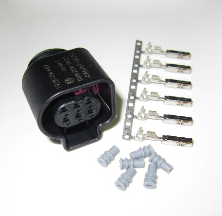 Bosch connector SET for Bosch LSU 4.9 lambda sensors, gold plate