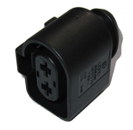 2 Way Sealed Female Connector 4.8 mm, 1-row, Coding I, SPT-Female terminals