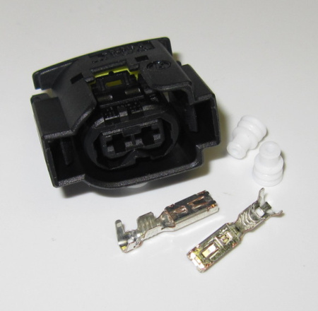 KKS SLK 2,8 ELA, 2 pole connector SET, 1 - 2.5 mm2, Code A, Clip r+l