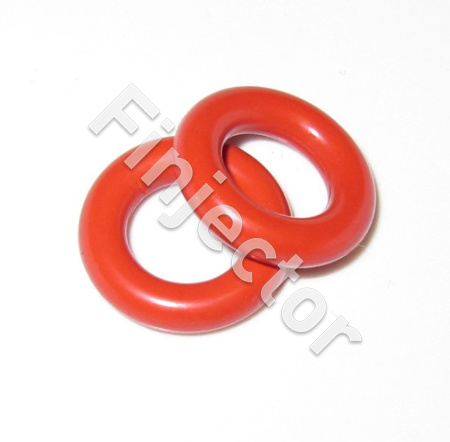 Bottom O-RING for EV14 injectors, RED, THICK I.D. 8.3 mm, O.D. 15.5 mm