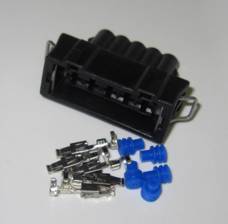 5 pole connector set VAG, for wire size 0.5-1.0 mm2
