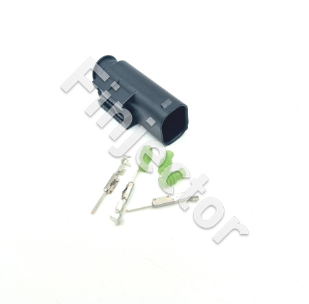 3-napainen liitinsarja, QUAD-male-pinnit (MQS) Code A (A1685401181)