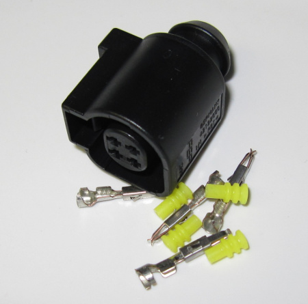 4 pole connector set, 0.5-1 mm2, JMT-MALE (4B0973712-SET-1)