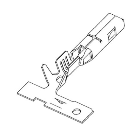 FCI/Delphi, 1 - 2.5 mm2 Female 2.8 mm terminal, 211CC3S2120, Sicma 2, tin plated