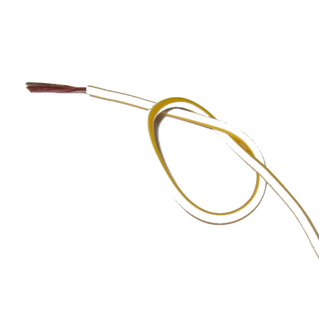 Autocable 0.75mm² white-yellow (full reel=100m)