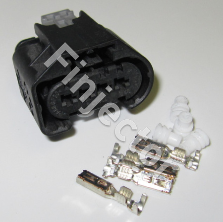 KKS SLK 2,8 ELA CPA, 4 pole connector SET, for wire size 1-2.5 mm2, Code A Clip top, Rest Position push