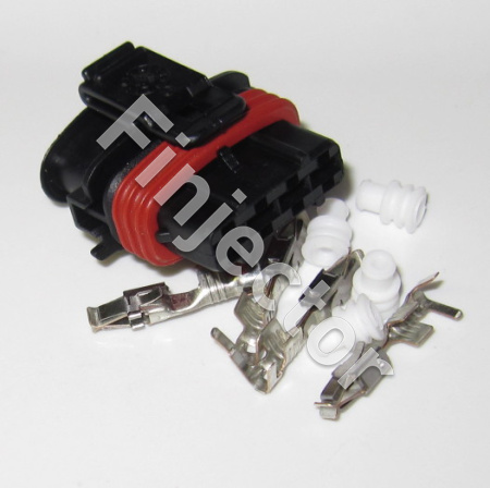4 pole Bosch Compact connector SET, 1.5 - 2.5 mm2, with special seal (F-VMQ)