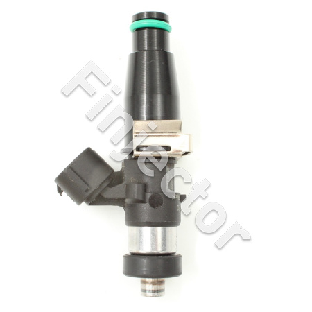 EV14-Suutin, 8.5 Ohm, 2000 cc, C, Nippon Denso (ND, Sumitomo), O-O 61 mm, Pitkä, Pitkä 11 mm yläholkki suodattimella, Alapäässä 16 mm tiiviste (EV14-2000-L11)