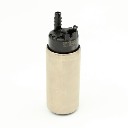 Bosch polttoainepumppu, 450 l/h @ 3 Bar, imu 14 mm, lähtö 9 mm (0580101024) BR540, F02UV0U343-01