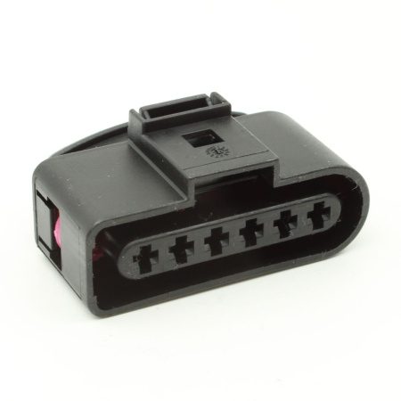 6 pole connector, JPT female pins (1J0973726)